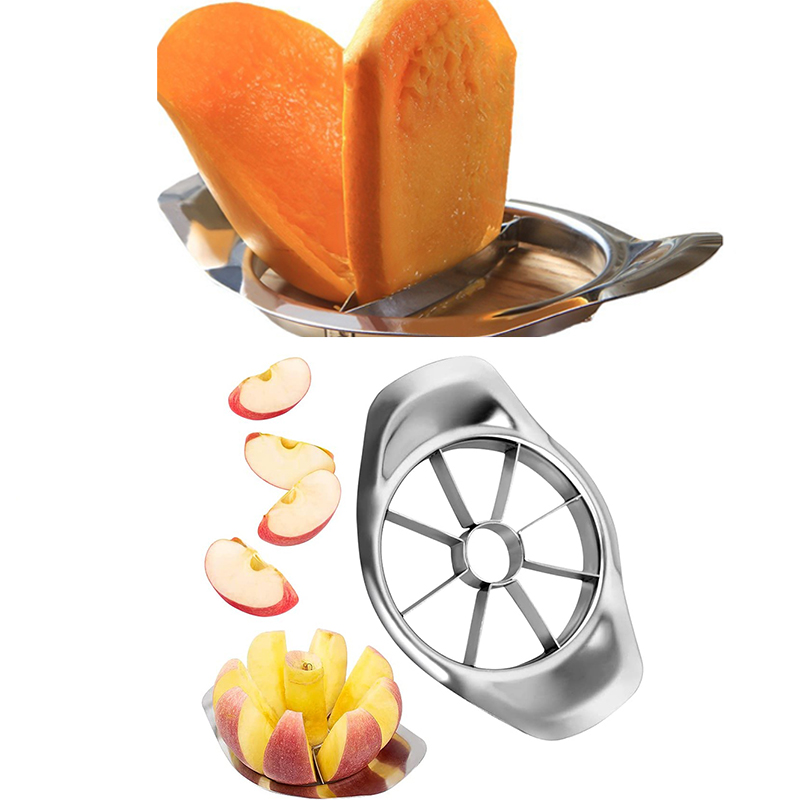 Mango Splitter Tool - Cortador de mango de acero inoxidable,