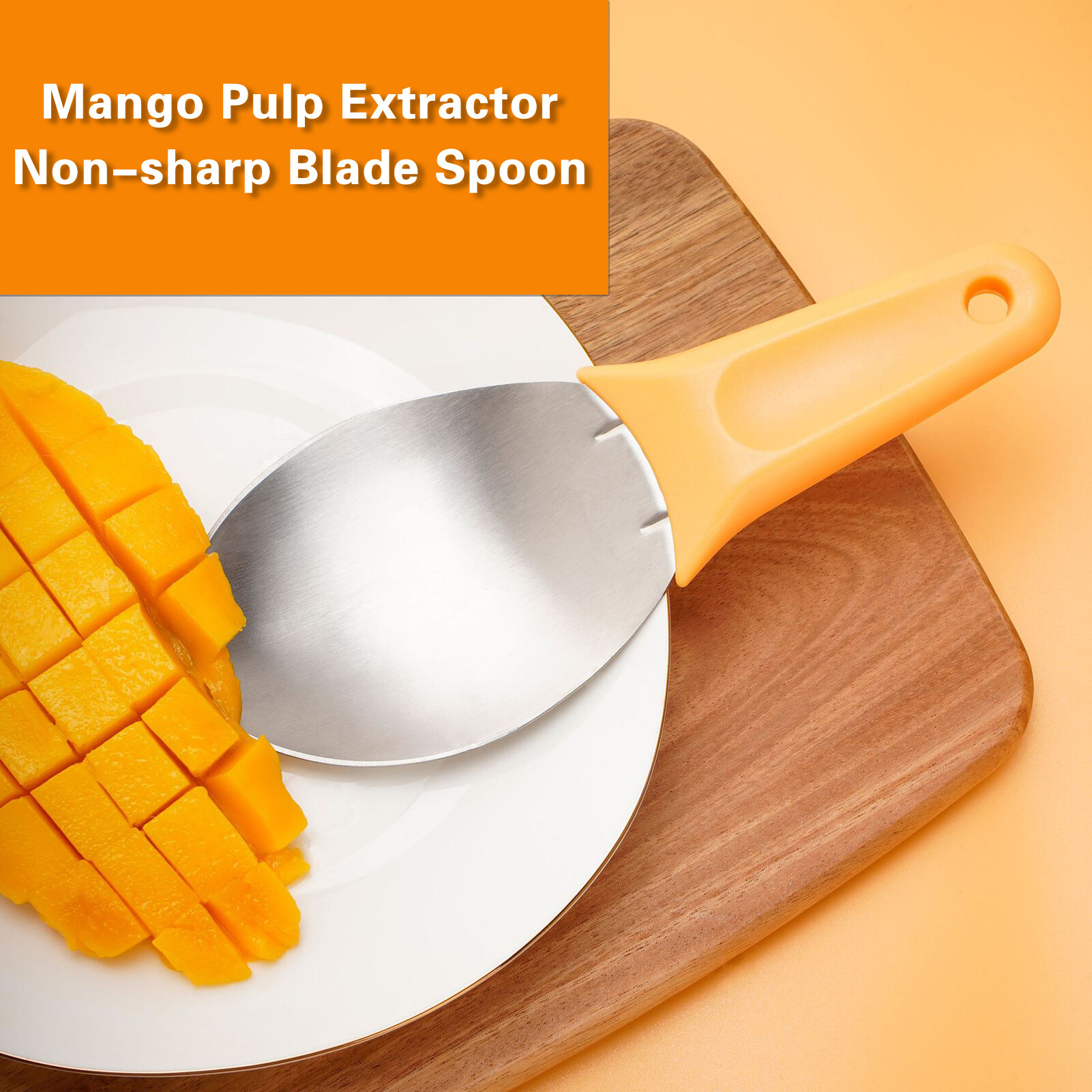 Cuchara peladora de frutas mul - Mango Splitter Tool reseña y precio