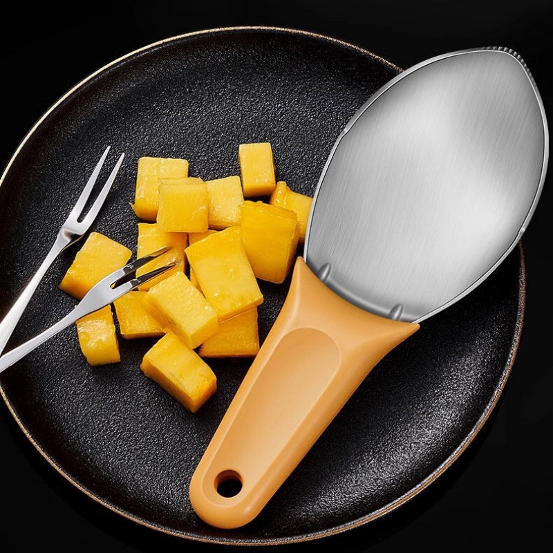 Cuchara peladora de frutas mul - Mango Splitter Tool reseña y precio