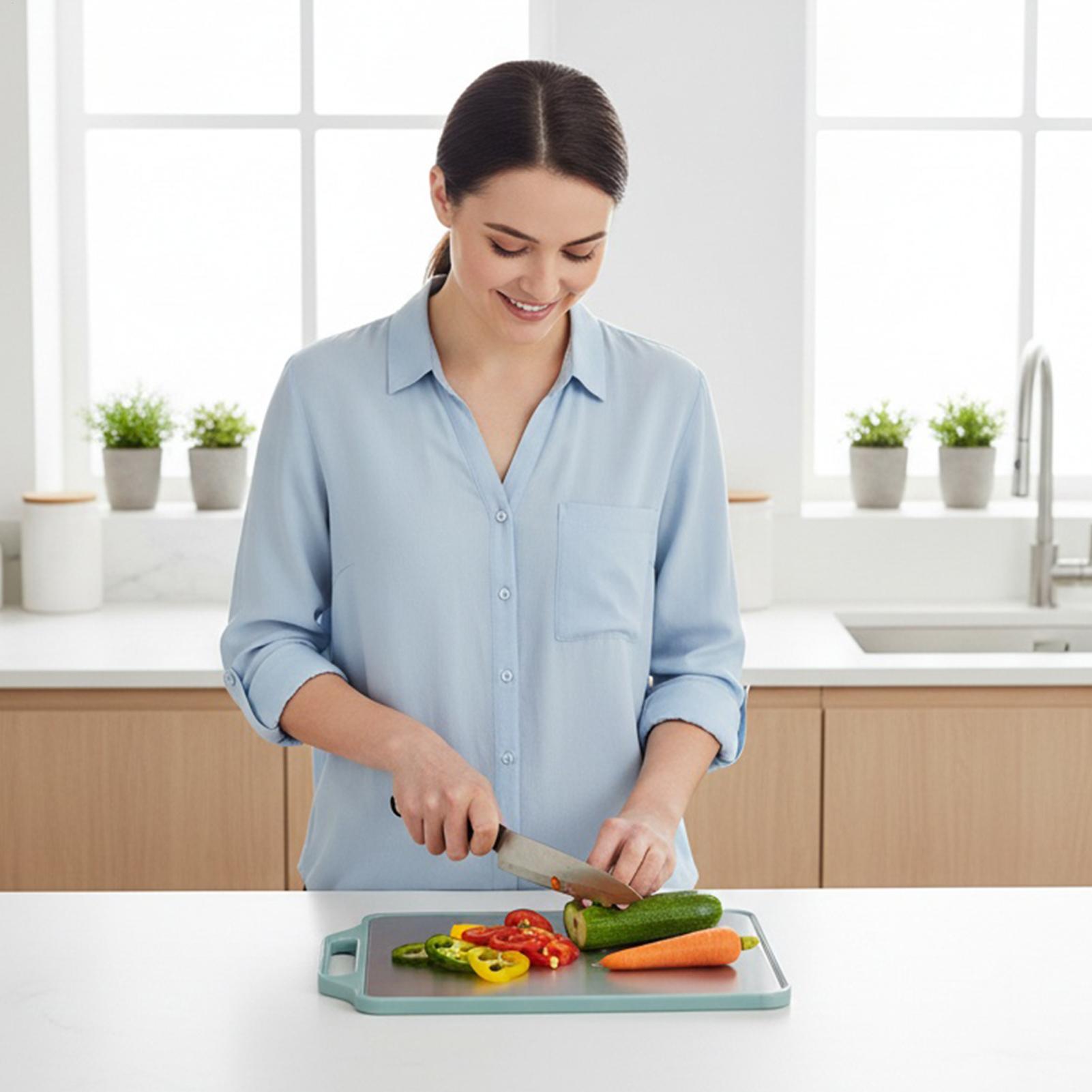 Tabla de cortar, estera de dob - Meal Prep Format reseña y precio